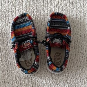 Hey Dude Toddlers' Colorful Patterned Moccasins
